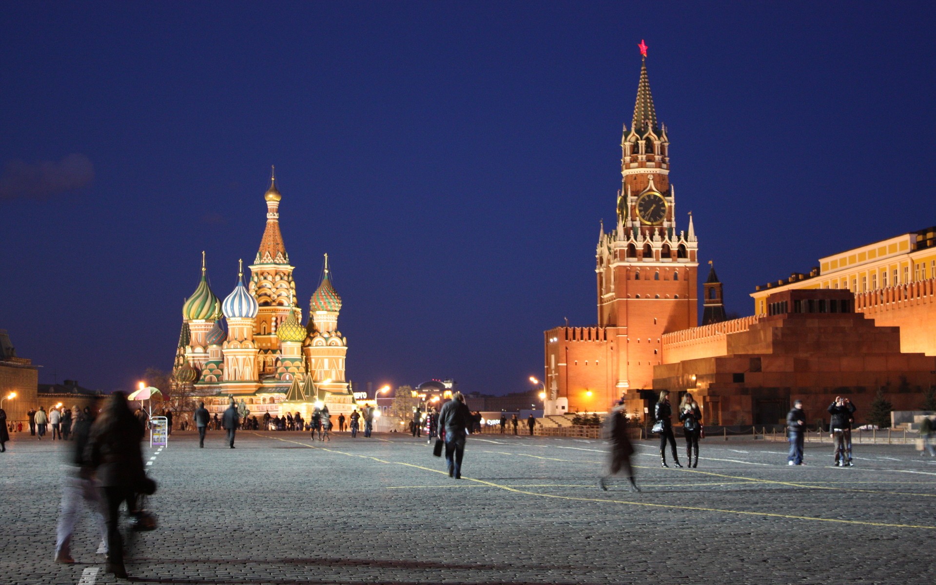 cityscapes, Russia, Moscow, Kremlin, Red, Square, Saint, Basiland039s, Cathedral Wallpaper