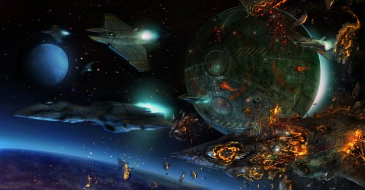sci fi, Battle, Fighting, War, Art, Artwork, Warrior, Futuristic, Spaceship, Space HD Wallpaper Desktop Background