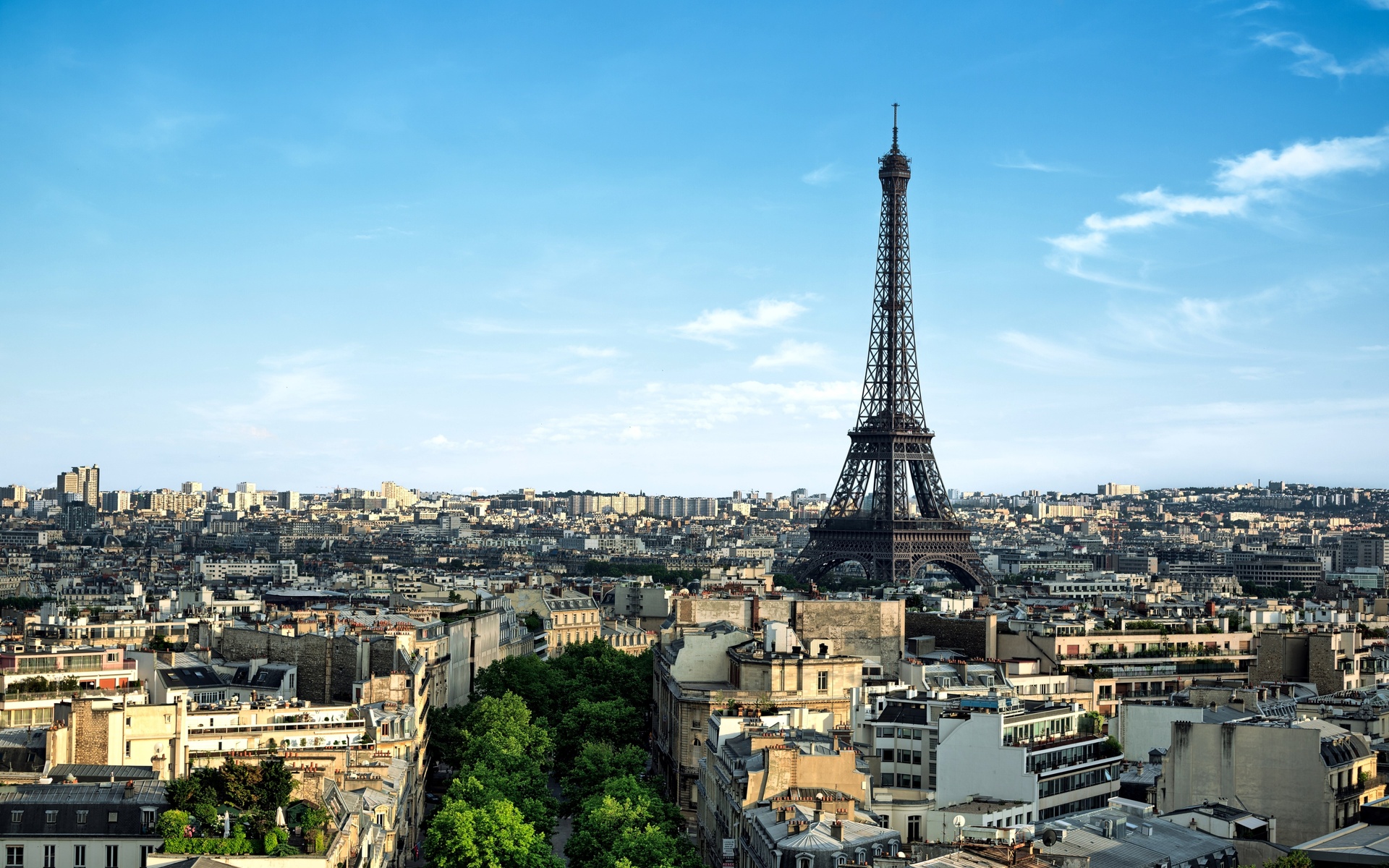 eiffel, Tower, Cities, Paris, France Wallpaper