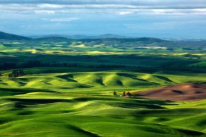 italy, Grass, Sky, Fields, Mountains, Hills, Landscape