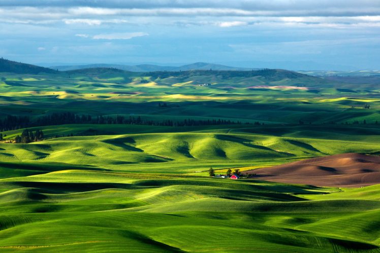 italy, Grass, Sky, Fields, Mountains, Hills, Landscape HD Wallpaper Desktop Background