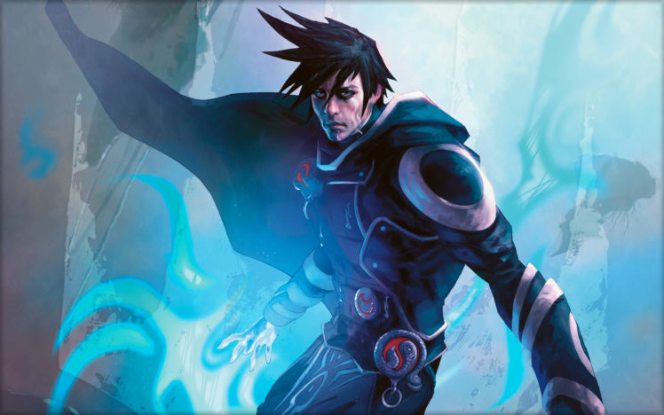 magic, The, Gathering, Drawing, Blue, Jace HD Wallpaper Desktop Background