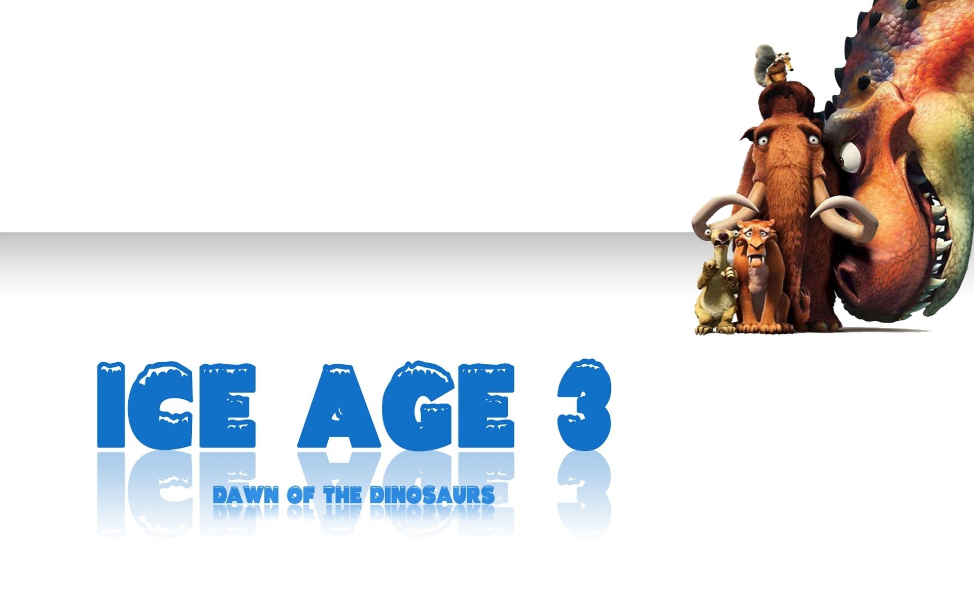 ie age 3 dawn of the dinosaurs, Cartoons, Ice, Age Wallpaper