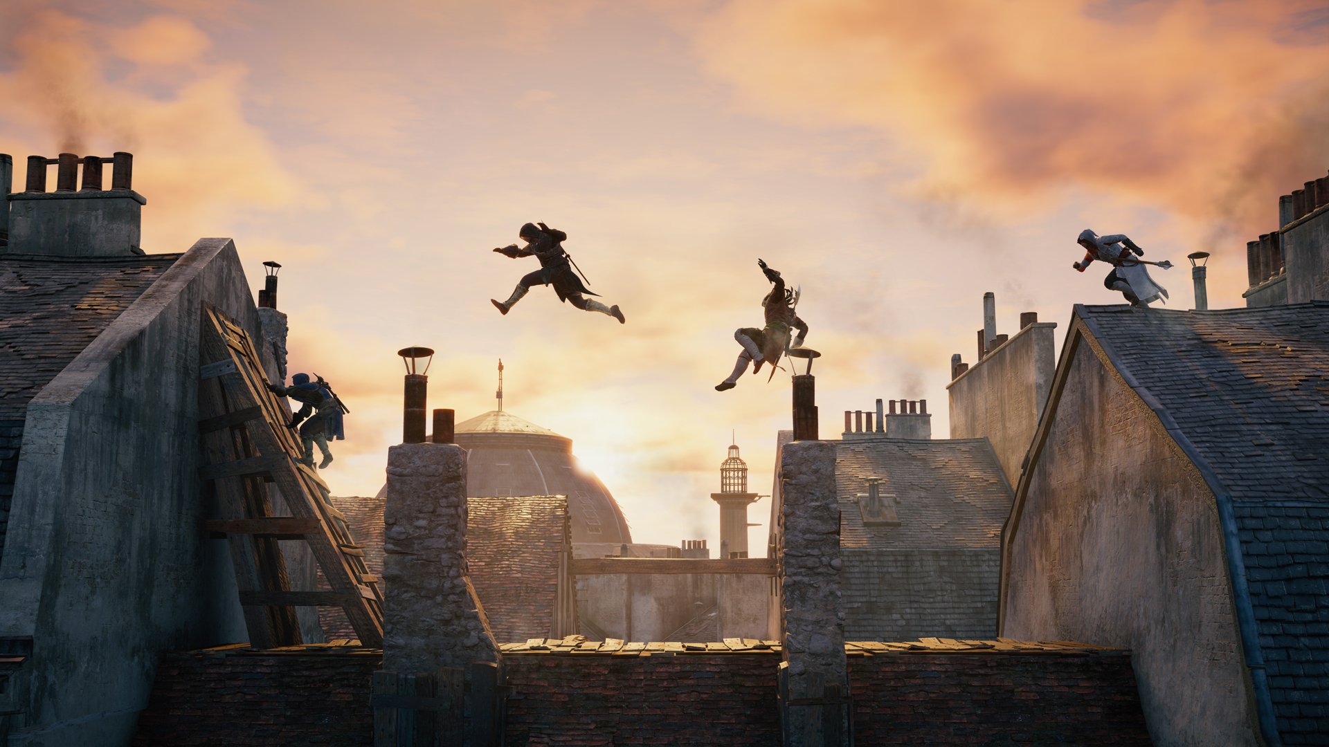 assassins, Creed, Unity, Fantasy, Action, Adventure, Fighting, Warrior Wallpaper