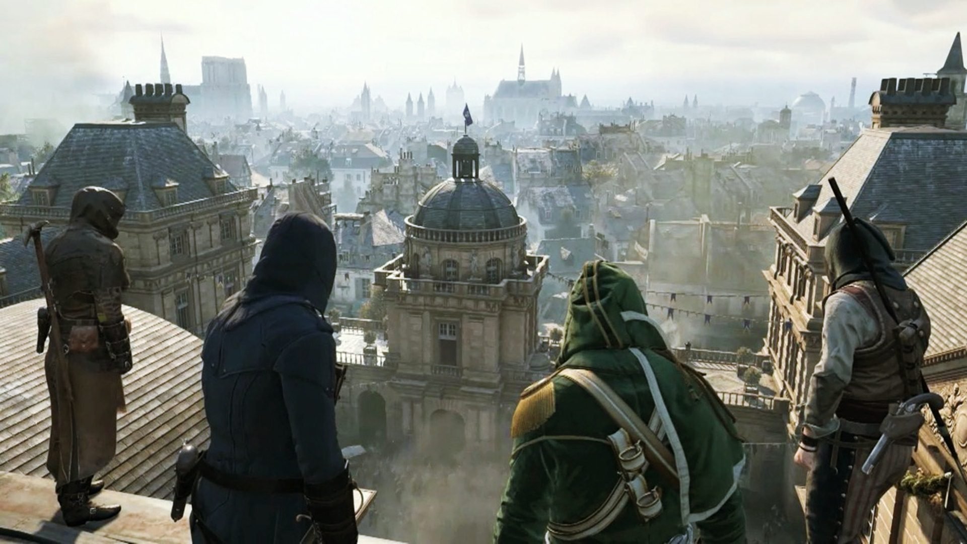 assassins, Creed, Unity, Fantasy, Action, Adventure, Fighting, Warrior Wallpaper