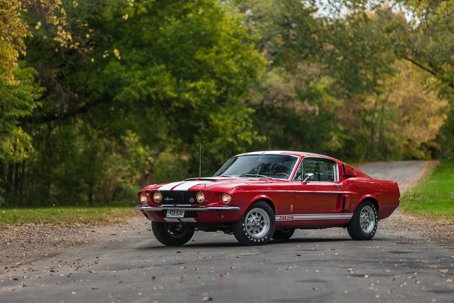 1967, Shelby, Gt500, With, Lemans, Stripes, Option, Classic, Cars Wallpaper