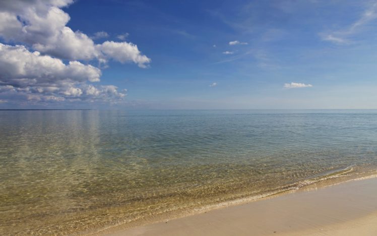 beaches, Sky, Cloud, Sea, Sand, Summer HD Wallpaper Desktop Background