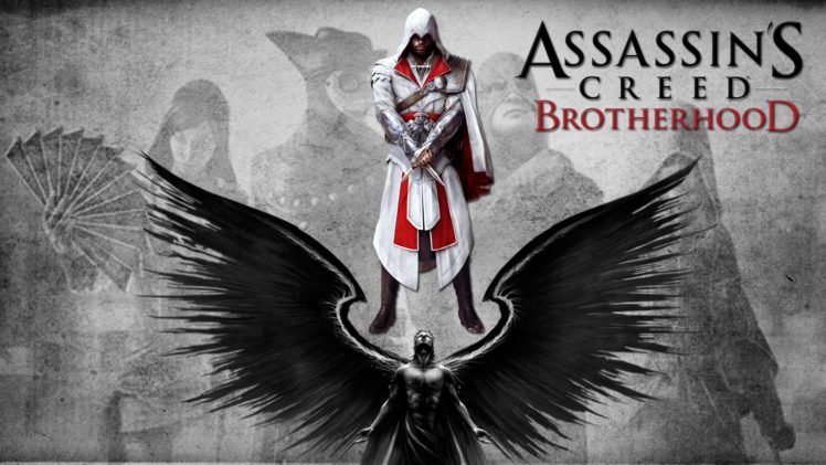 assassins, Creed, Brotherhood, Action, Adventure, Fantasy, Fighting, Warrior, Stealth HD Wallpaper Desktop Background