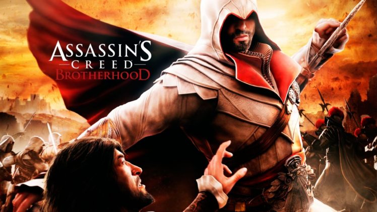 assassins, Creed, Brotherhood, Action, Adventure, Fantasy, Fighting, Warrior, Stealth HD Wallpaper Desktop Background
