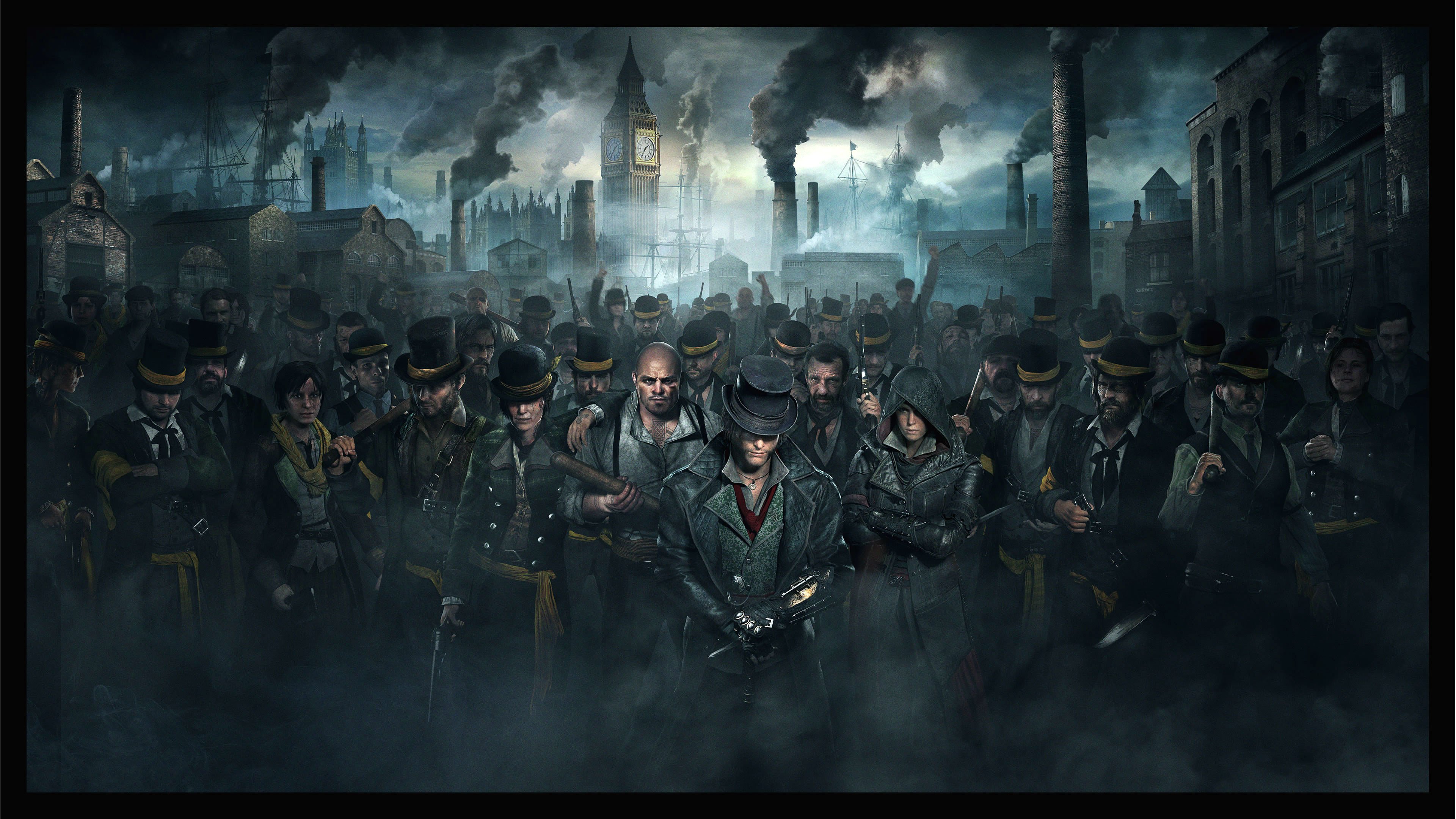 assassins, Creed, Syndicate, Action, Adventure, Fantasy, Warrior, Stealth, Fighting, 1acs Wallpaper