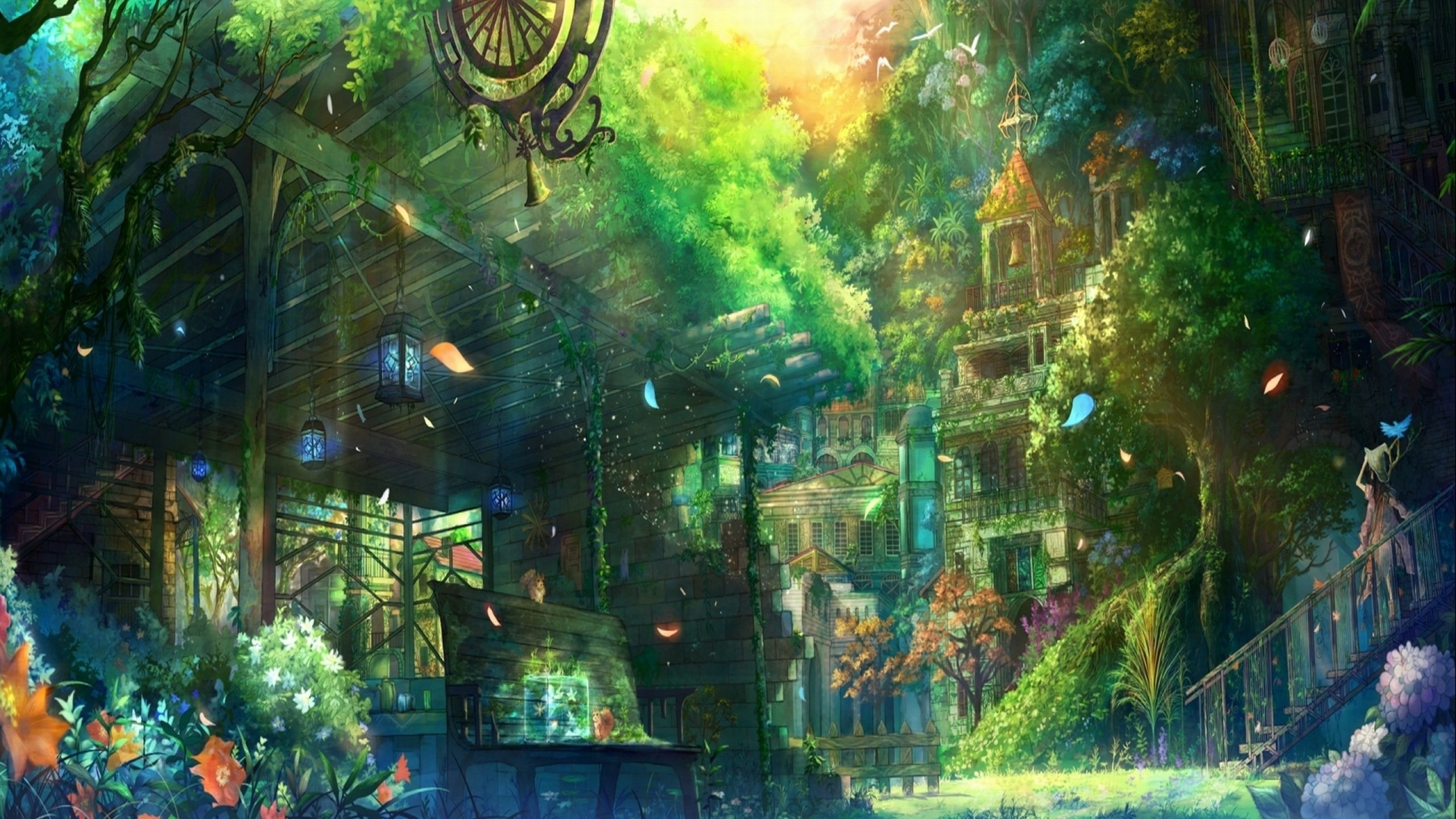 anime, Original, City, Cities, Art, Artwork, Fantasy, Detail Wallpaper