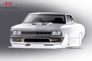 1966 chevrolet, Chevy, Chevelle, Recoil rendering, Pro, Touring, Usa, 2550x1650 02