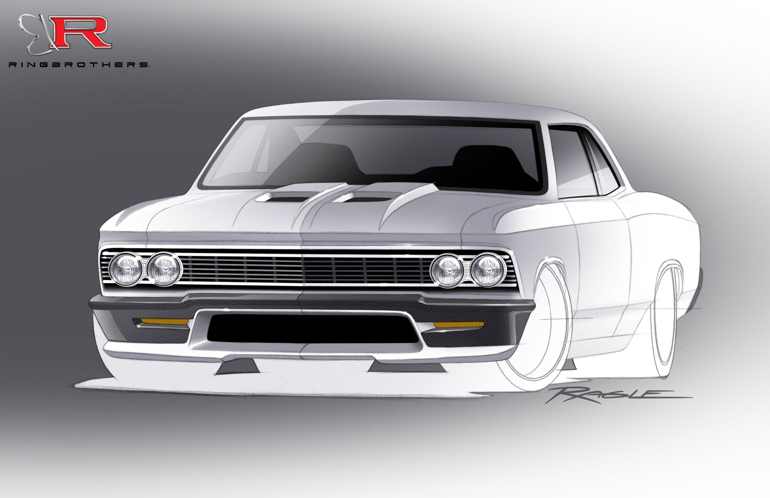 1966 chevrolet, Chevy, Chevelle, Recoil rendering, Pro, Touring, Usa, 2550x1650 02 Wallpaper