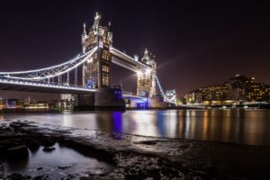 london, River, Bridge, City, Reflection