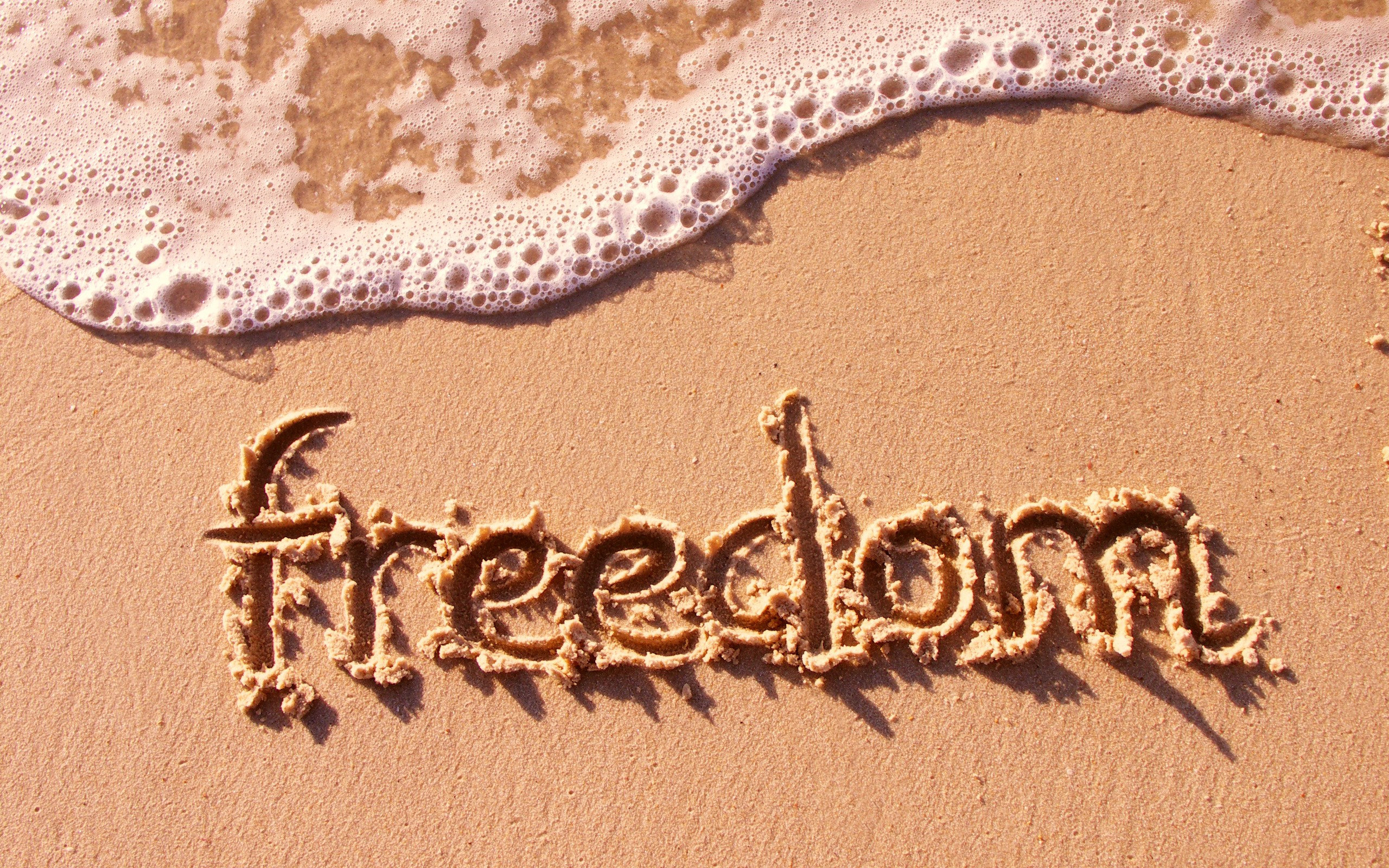 freedom, Beach Wallpaper