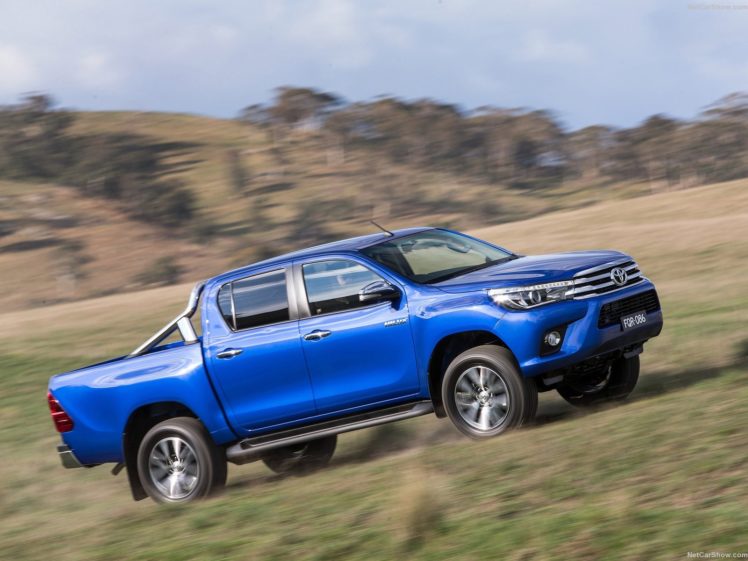 Toyota Hilux 16 Pickup 4x4 Cars Blue Wallpapers Hd Desktop And Mobile Backgrounds