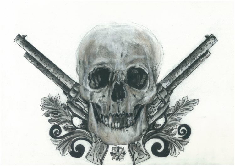 dark, Skull, Evil, Horror, Skulls, Art, Artwork, Skeleton HD Wallpaper Desktop Background