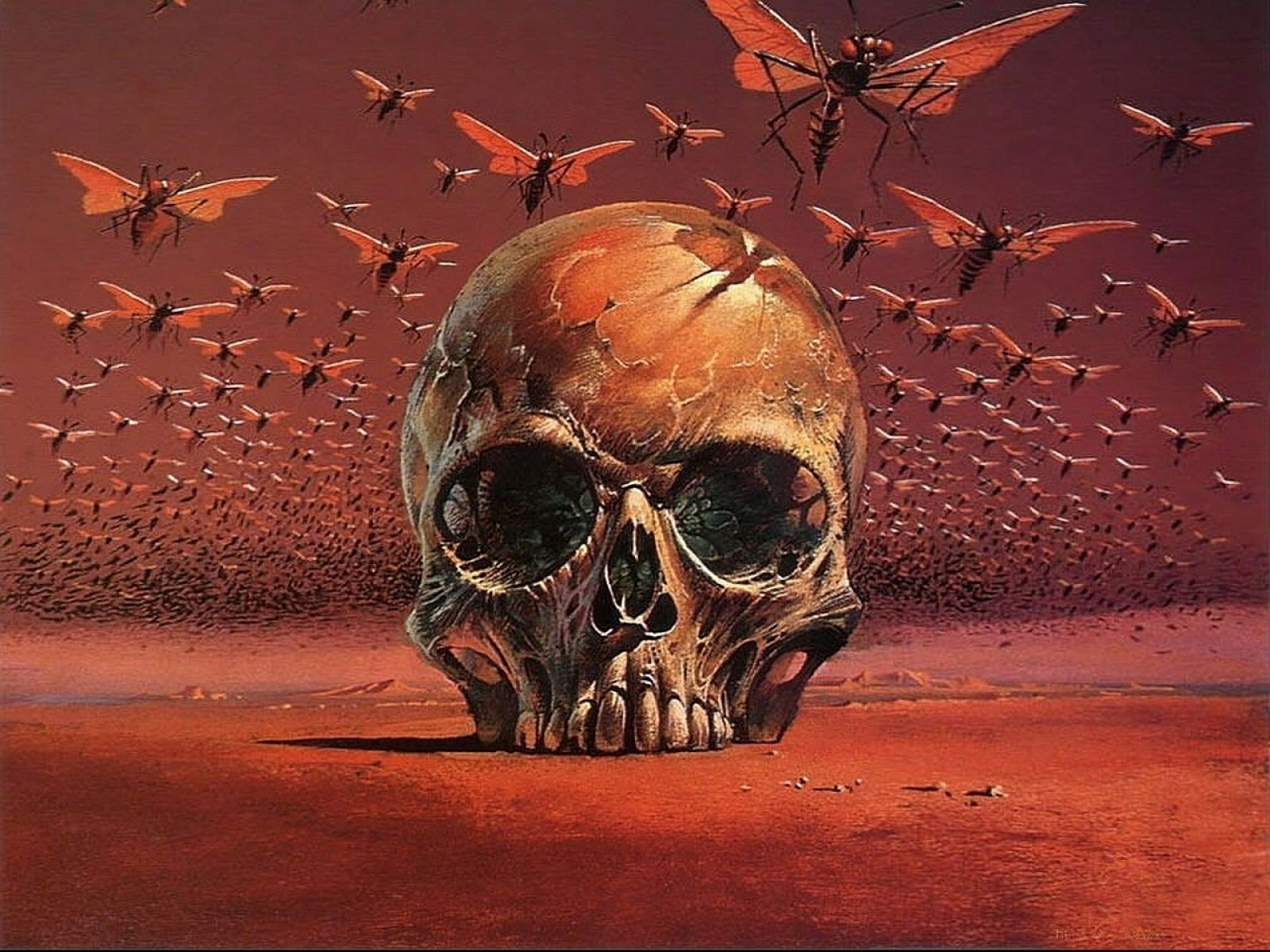 dark, skull, evil, horror, skulls, art, artwork, skeleton on evil backgrounds