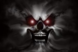 dark, Skull, Evil, Horror, Skulls, Art, Artwork, Skeleton