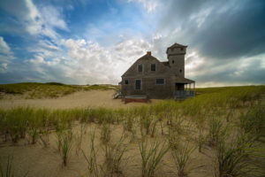 house, Field, Sand, Landscape