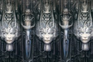 h, R, Giger, Art, Artwork, Dark, Evil, Artistic, Horror, Fantasy, Sci fi, Alien, Aliens, Xenomorph