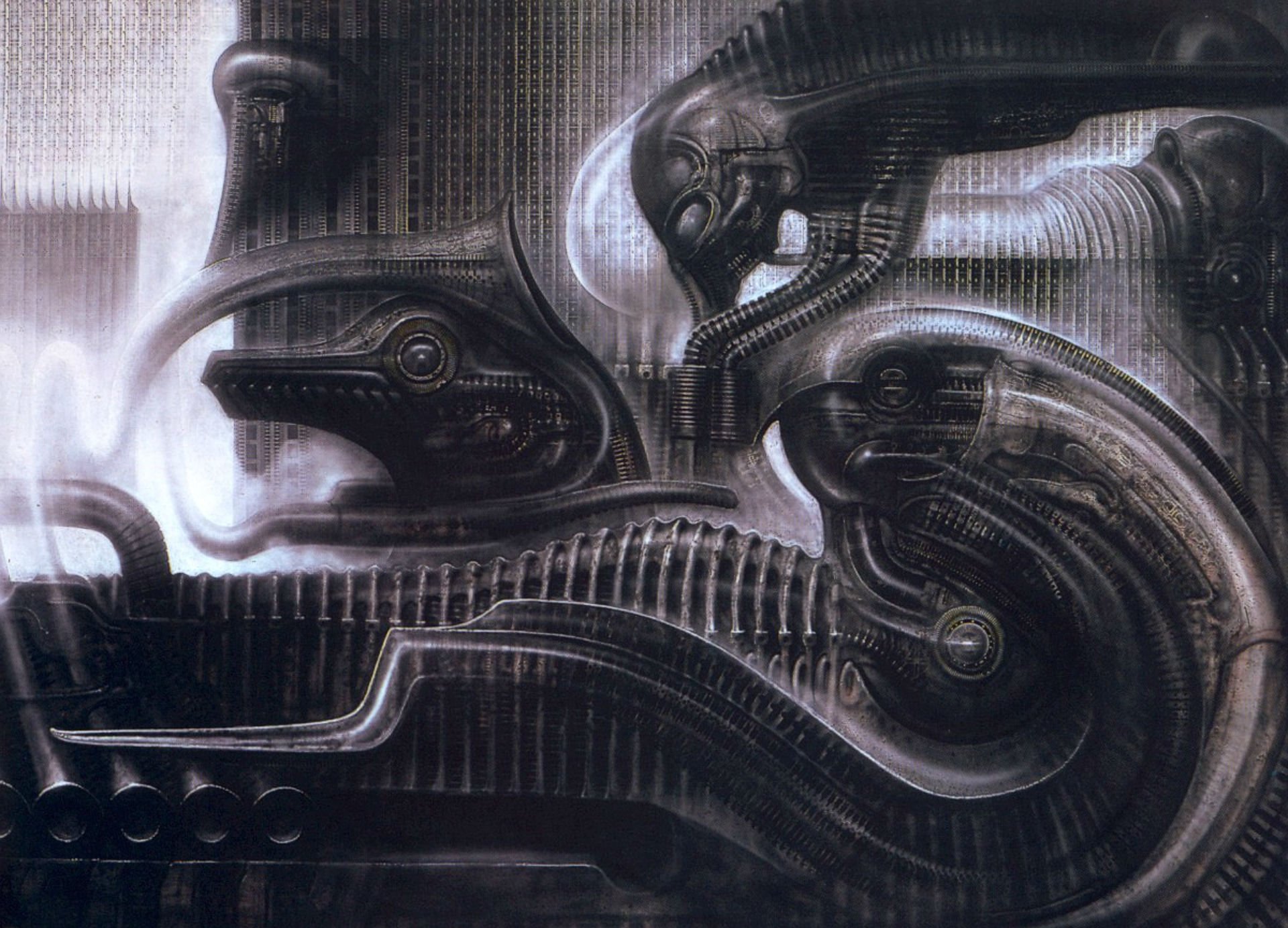 h, R, Giger, Art, Artwork, Dark, Evil, Artistic, Horror, Fantasy, Sci