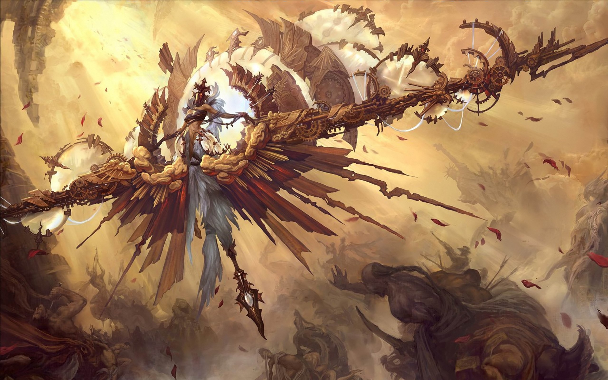 gods, Fantasy, Warrior, Art, Artwork Wallpaper