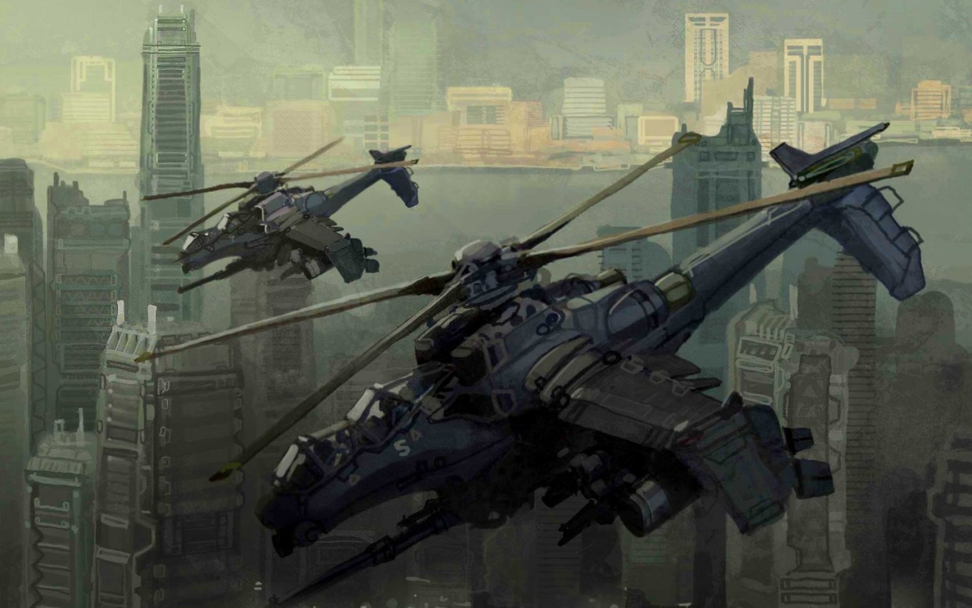 Sci Fi Concept Art Fighter Jets