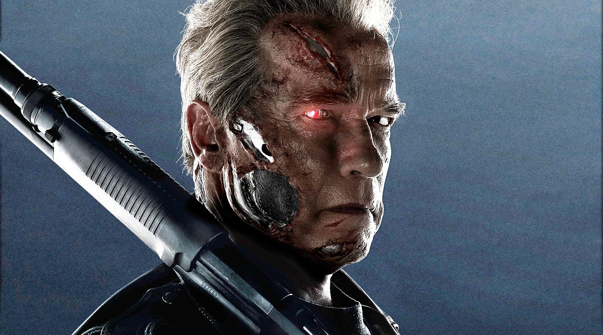 terminator, Genisys, Sci fi, Futuristic, Action, Fighting, Warrior, Robot, Cyborg, 1genisys Wallpaper