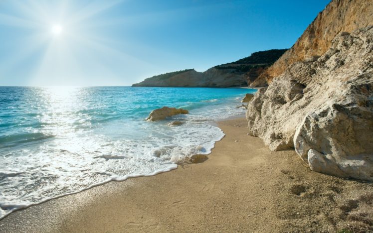 coast, Greece, Greece, Nature, Sea HD Wallpaper Desktop Background