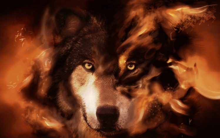 fantasy, Original, Art, Artistic, Artwork, Wolf, Wolves HD Wallpaper Desktop Background