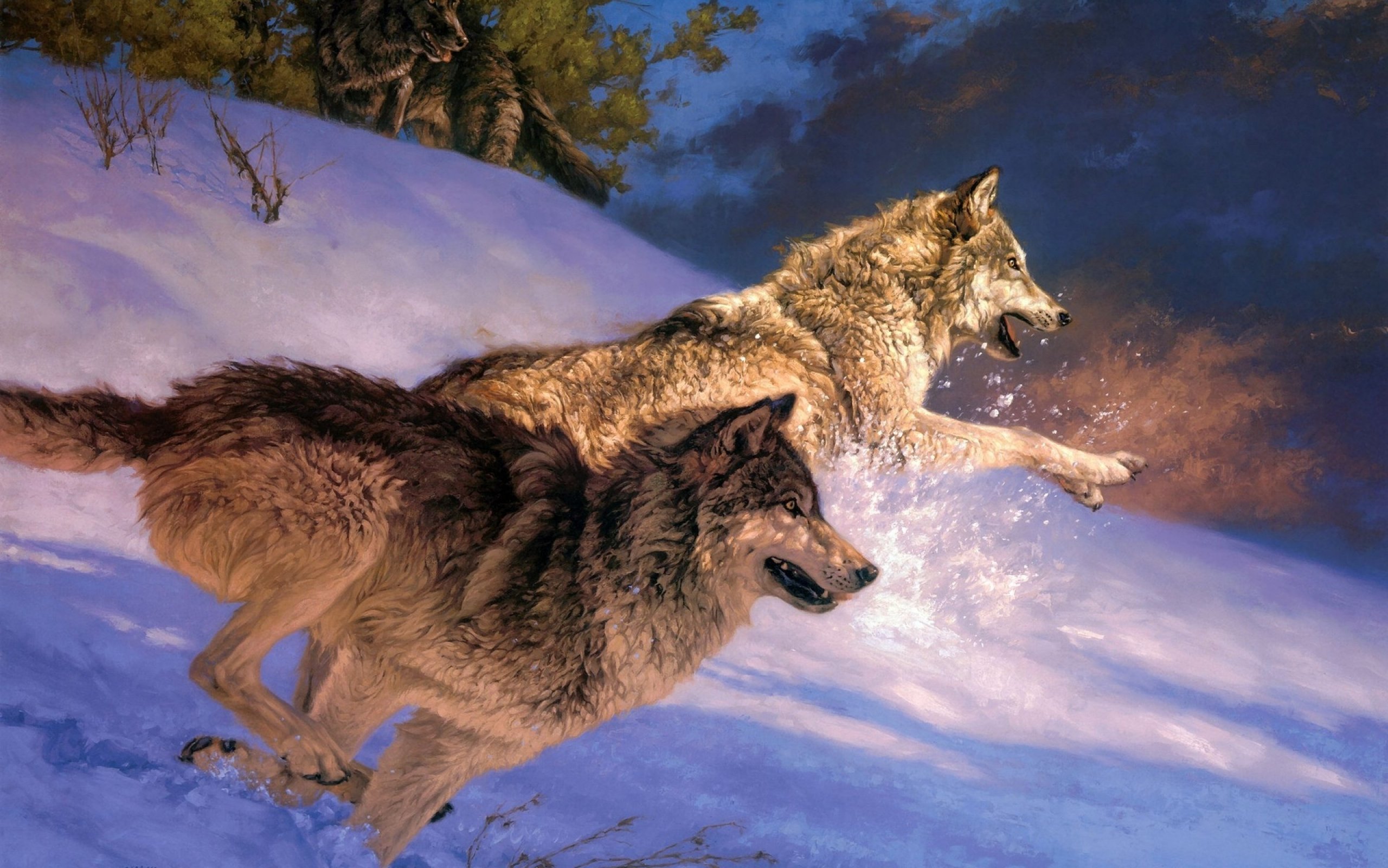 fantasy, Original, Art, Artistic, Artwork, Wolf, Wolves Wallpapers HD