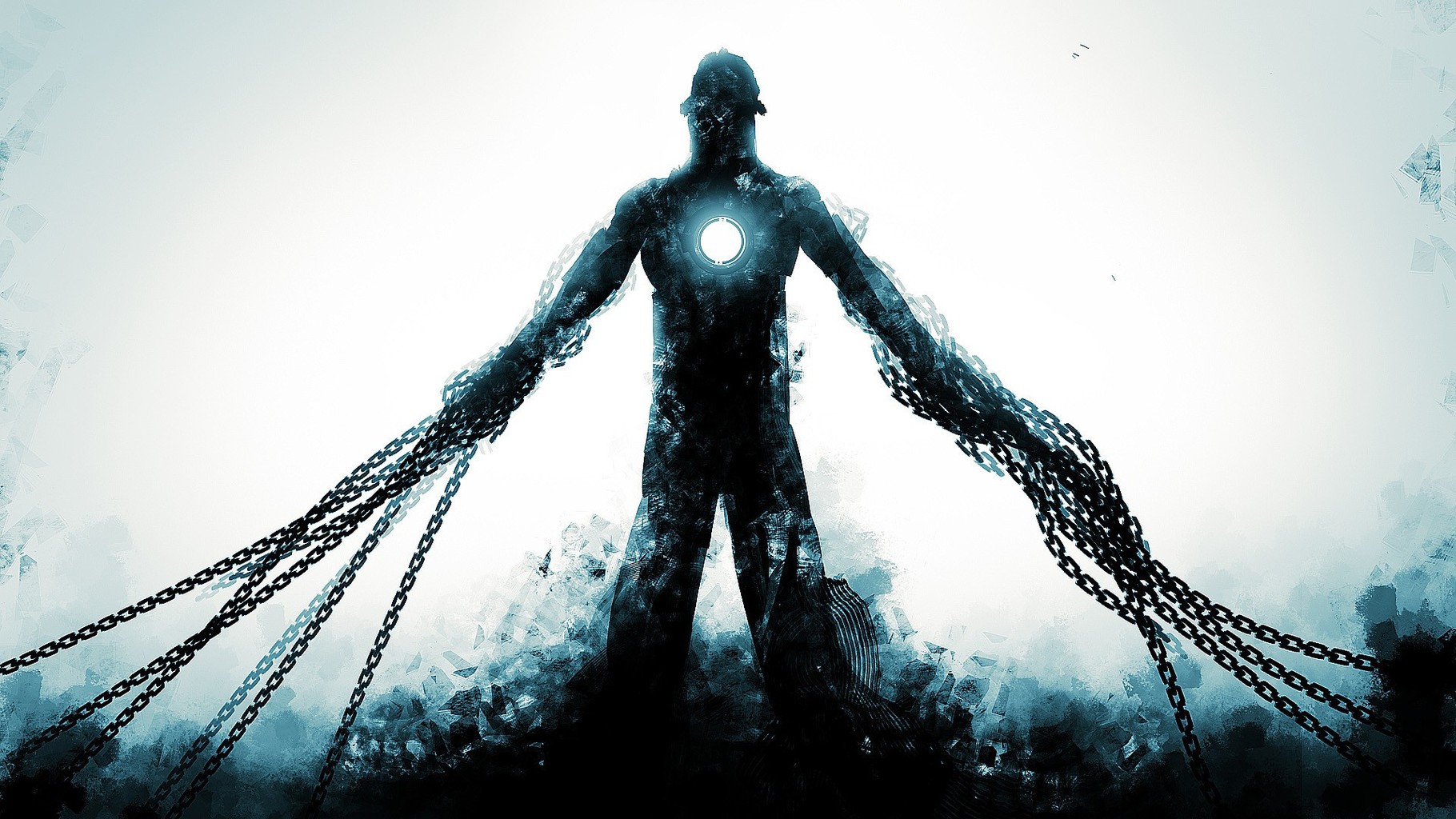 chained, Iron, Man, Comics, Superhero Wallpaper