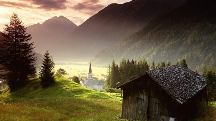 paisajes, Austria, Montaa HD Wallpaper Desktop Background