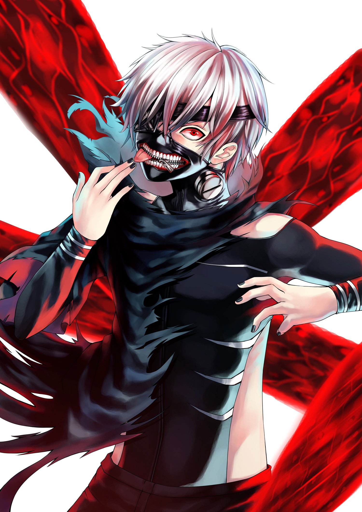 tokyo, Kushu, Anime, Manga, Artwork, Ghoul Wallpaper