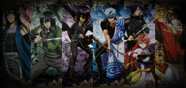 gin, Tama, Anime, Artwork, Manga HD Wallpaper Desktop Background