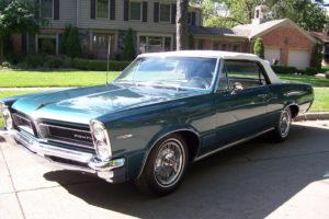 1965, Pontiac, Lemans, Convertible, Muscle, Classic