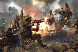 warface, Military, Weapons, Guns, Explosion, Fire, Mecha, Soldier