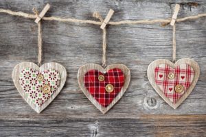 heart, Hearts, Wood, Fabric, Buttons, Clothespins, Rope, Love, Romance, Bokeh, Valentineand039s, Day
