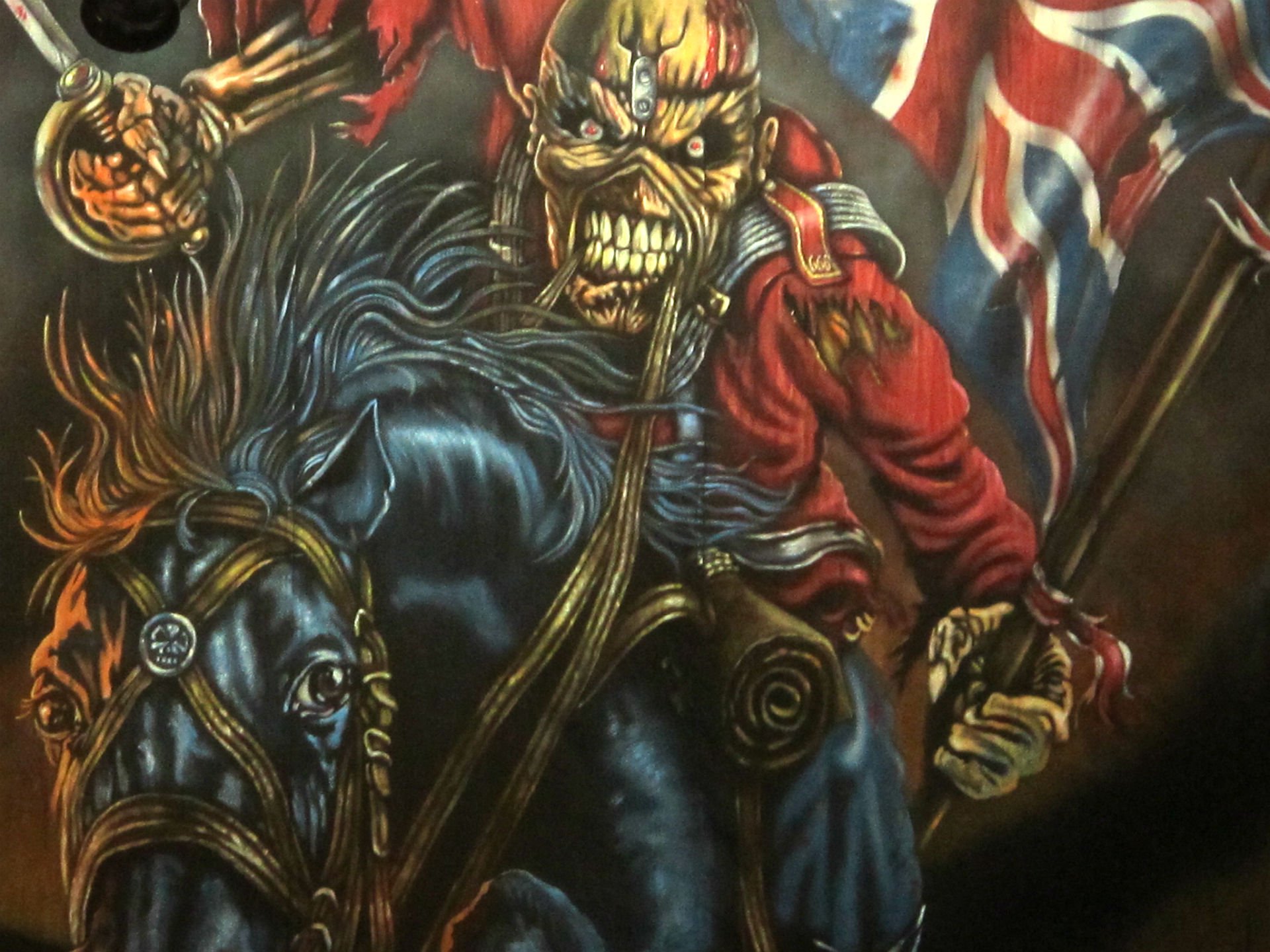 iron maiden skeleton