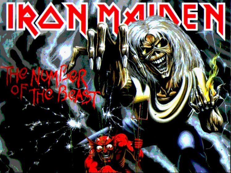 skeleton iron maiden
