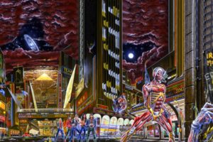 iron, Maiden, Heavy, Metal, Power, Artwork, Fantasy, Dark, Evil, Eddie, Skull, Demon, Poster, Sci fi, Robot, Cyborg