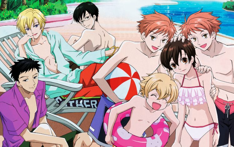 ouran, High, School, Host, Club, Series, Anime, Group, Girl, Summer HD Wallpaper Desktop Background