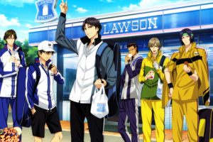 anime, Guys, Group, Prince, Of, Tennis, Series, Ryoma, Echizen, Character, Kunimitsu, Tezuka, Character, Eishirou, Kite