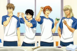 anime, Boys, Sport, Group, Prince, Of, Tennis, Series, Kiyosumi, Sengoku, Character, Liliadent, Krauser