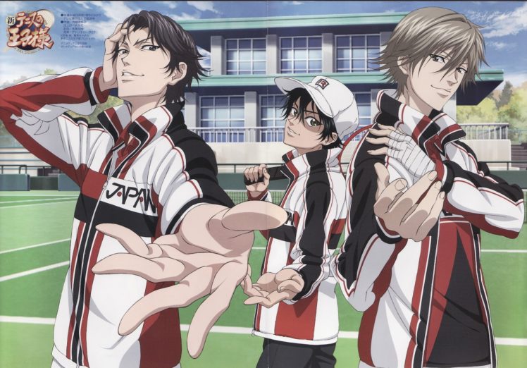 anime, Sports, Boys, Group, Prince, Of, Tennis, Series, Kuranosuke, Shiraishi, Character, Keigo, Atobe HD Wallpaper Desktop Background
