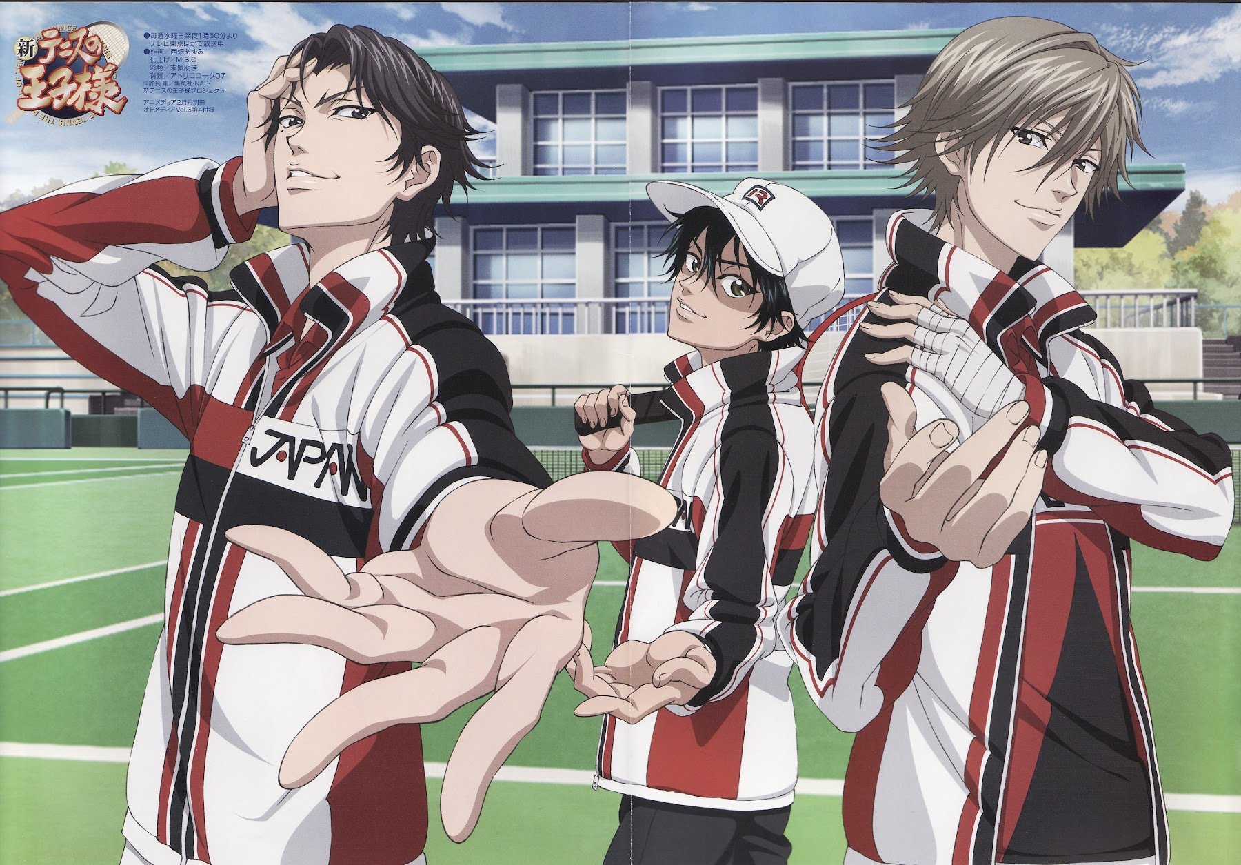anime, Sports, Boys, Group, Prince, Of, Tennis, Series, Kuranosuke, Shiraishi, Character, Keigo, Atobe Wallpaper