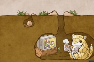 pokemon, Tv, Television, Underground