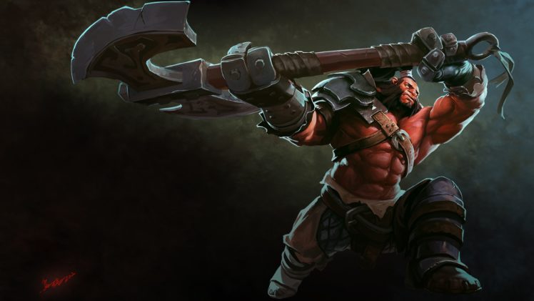 axe, Drawing, Warrior HD Wallpaper Desktop Background