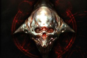 doom, Sci fi, Fps, Shooter, Action, Fighting, Warrior, Series, Survival, Horror, Dark, 1doom, Futuristic, Artwork, Evil, Monster, Demon, Skull